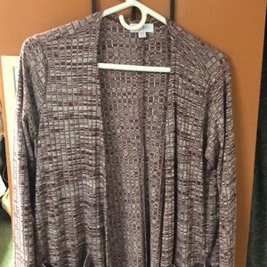 LULAROE medium Sarah maroon